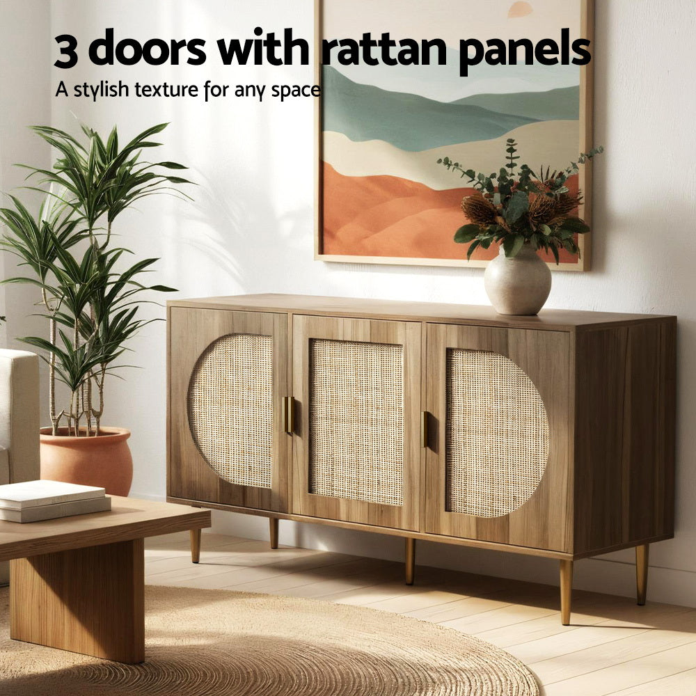 Artiss 3 Doors Buffet Sideboard