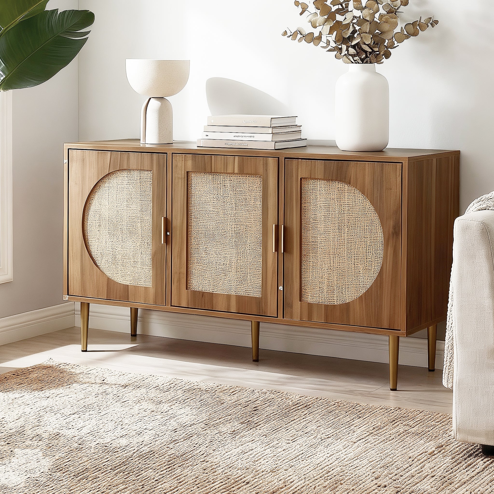 Artiss 3 Doors Buffet Sideboard