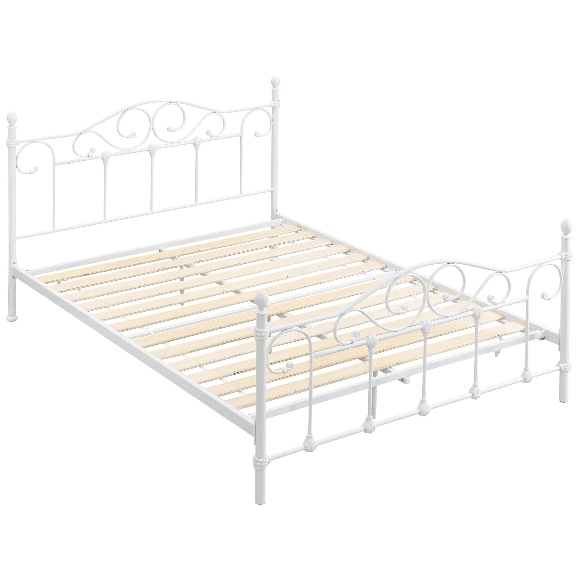Adrain Metal Bed, Queen