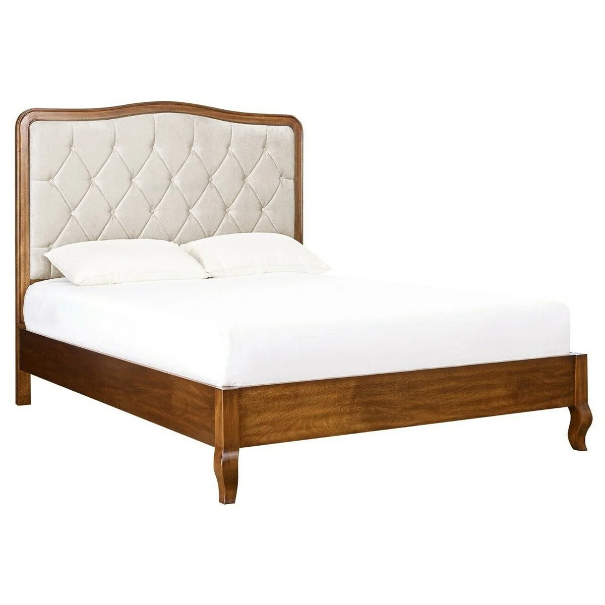 Jacob American Poplar Timber Bed, King